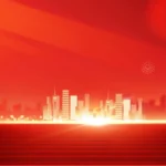 Psd backdrop màu đỏ sự kiện Red event 13871
