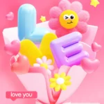 Psd lễ tình yêu Valentine’s Day 13819