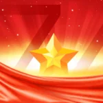 Psd nền màu đỏ ngôi sao sự kiện red background with event star 12576