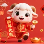 Jpg photo hình con dê năm mới 2027 goat for the New Year 2027 11489