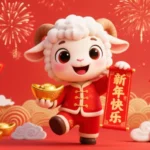 Jpg photo hình con dê năm mới 2027 goat for the New Year 2027 11498