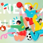 Psd hình vẽ minh hoạ thể thao sports illustrations 12856