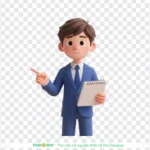 PNG hình 3D doanh nhân nam image of a male businessman 11186