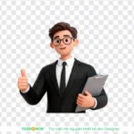 PNG hình 3D doanh nhân nam image of a male businessman 11183