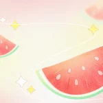 Psd Hình nền áp phích mùa hè vẽ màu nước hình dưa hấu Summer Poster Wallpaper Watercolor Watermelon 11163