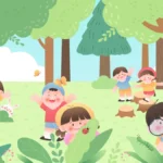 Vector hình minh hoạ trẻ em illustrations of children 12164