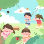 Vector hình minh hoạ trẻ em illustrations of children 12167