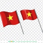 Vector lá cờ Việt Nam flag Vietnam 13995