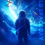 Psd phi hành gia vũ trụ dãi ngân hà Space astronaut galaxy 15727