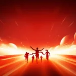 Psd background màu đỏ ánh sáng red light 15302