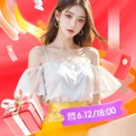 Psd poster thương mại điện tử bán hàng e-commerce sales 15022
