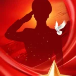 Psd background màu đỏ chương trình sự kiện red event program 14817