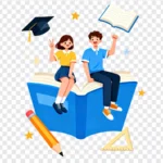 Png học sinh sinh viên hình vẽ nền trong suốt Student drawing with transparent background 15116