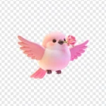 Png con chim 3D nền trong suốt bird with transparent background 15158