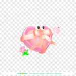 Png hộp quà trái tim Heart-shaped gift box 15695