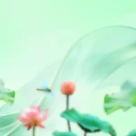 Psd hình nền hoa sen Lotus flower wallpaper 14943