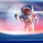 Psd phi hành gia vũ trụ dãi ngân hà Space astronaut galaxy 15598