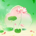 Psd hình nền hoa sen Lotus flower wallpaper 14949