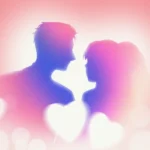Psd hình nền trái tim màu hồng tình yêu Pink heart love wallpaper 14962