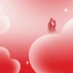 Psd hình nền trái tim màu hồng tình yêu Pink heart love wallpaper 14968