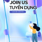 Psd poster tuyển dụng nhân sự recruitment 16100