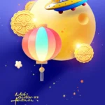 Psd lễ hội trung thu Mid-Autumn Festival 16447