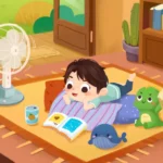 Psd vẽ minh hoạ mùa hè mát mẻ illustrating a cool summer 17053