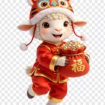 Png năm mới con dê Year of the Goat 17010