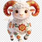 Png năm mới con dê Year of the Goat 17013