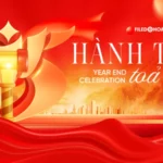 Psd backdrop sự kiện màu đỏ Red event 17213