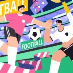 Vector hình vẽ minh hoạ bóng đá illustration of football 16768