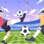 Vector hình vẽ minh hoạ bóng đá illustration of football 16783