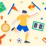 Vector hình vẽ minh hoạ bóng đá illustration of football 16792