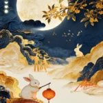 Psd background trung thu Mid-Autumn Festival 17180