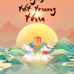 Psd background trung thu Mid-Autumn Festival 17423