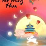 Psd background trung thu Mid-Autumn Festival 17426