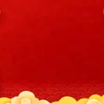 Psd background màu đỏ tết năm mới Red Lunar New Year 17447