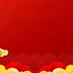 Psd background màu đỏ tết năm mới Red Lunar New Year 17450