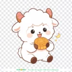 Png hình con cừu dễ thương Cute sheep 17522